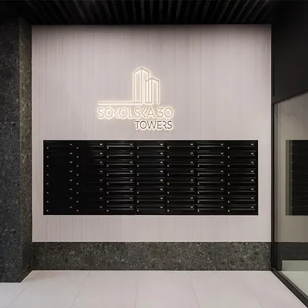15 Pietro Sokolska 30 Towers Apartments - New- Lux- Parking- Sauna- Gym- And Good View From 15Th Floor Катовіце Екстер'єр фото